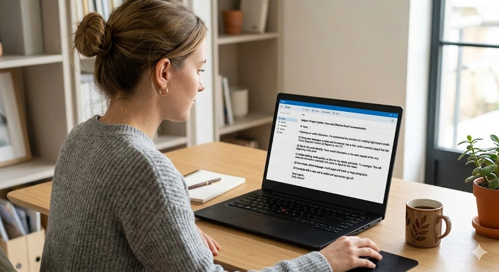 Writing Clear and Effective Email Body Content