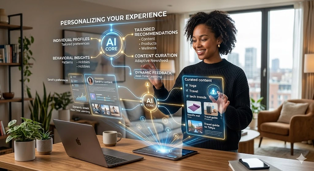 personalize experience with AI